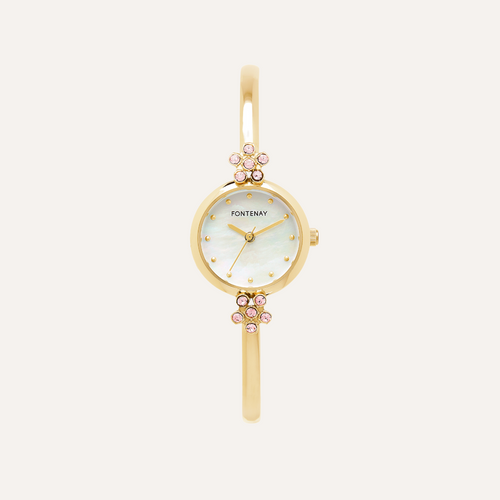 Montre Femme Fontenay Iris FPA00101 Fil dorée