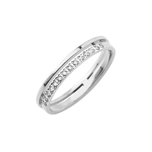 Alliance Demi Tour Light Diamonds Femme SFM