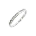 Alliances Prestige Demi Tour Serti Rail Etincelant Femme SFM