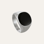 Bague Chevalière JOURDAN Veligenda en acier Bague Jourdan