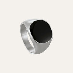 Bague Chevalière JOURDAN Veligenda en acier Bague Jourdan