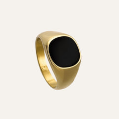 Bague Chevalière JOURDAN Veligenda en acier Bague Jourdan