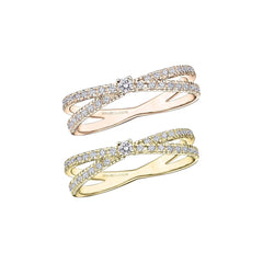 Bague MAUBOUSSIN "A La Croisée des Chemins" en Or et Diamant Mauboussin