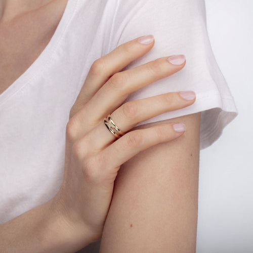 Bague MAUBOUSSIN "Etoilement Divine" en Or et Diamant Mauboussin