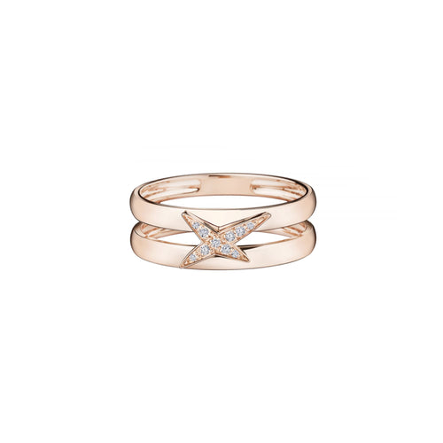 Bague MAUBOUSSIN "Etoilement Divine" en Or et Diamant Mauboussin