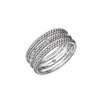 Bague MAUBOUSSIN "Le Premier Jour" en Or Blanc et Diamant Mauboussin