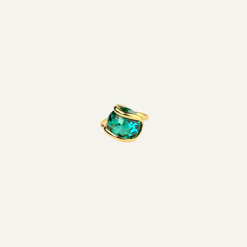 Bague Plaqué Or Marazzini Emerald Bubble Bague Marazzini