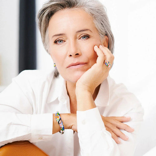 Bague UNA STORIA Malaga en Argent et Oxyde de Zirconium Bague Una Storia