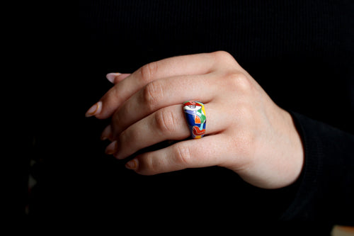 Bague UNA STORIA Malaga en Argent et Oxyde de Zirconium Bague Una Storia