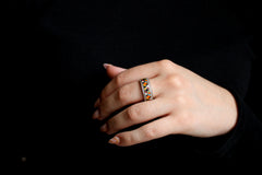 Bague UNA STORIA Siena en Argent et Oxyde de Zirconium Bague Una Storia