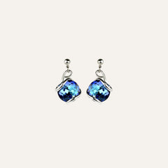 Boucles d'oreilles Argent Rhodié Marazzini Bermuda Blue Cherry Boucles d'oreilles Marazzini