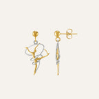 Boucles d'oreilles JOURDAN pendantes noua en argent Boucles d'oreilles Jourdan