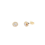 Boucles d'oreilles Mauboussin "Vie, Liberté & Amour" en Or jaune et diamants Boucles d'oreilles Mauboussin