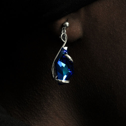 Boucles d'oreilles pendantes Marazzini Bermuda Blue W Drop Boucles d'oreilles Marazzini