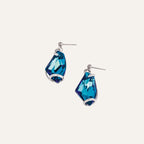Boucles d'oreilles pendantes Marazzini Galactic Bermuda Bleu Boucles d'oreilles Marazzini