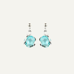 Boucles d'oreilles pendantes Marazzini Simple Min Turquoise Light Boucles d'oreilles Marazzini