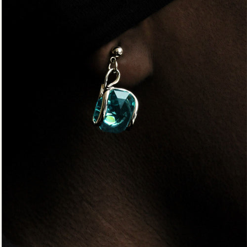 Boucles d'oreilles pendantes Marazzini Simple Min Turquoise Light Boucles d'oreilles Marazzini