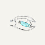 Bracelet Argent Rhodié Marazzini Aquamarina DIVINA Bracelet Marazzini