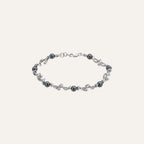 Bracelet Femme JOURDAN koré en Argent et Hématite Bracelets Jourdan