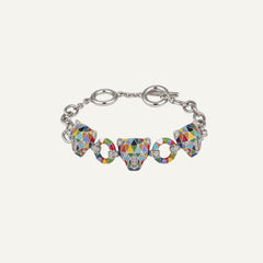 Bracelet Femme UNA STORIA Panthère Fauve en Argent massif et Oxydes de Zirconium Bracelets Una Storia