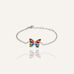 Bracelet Femme UNA STORIA Papillon en Argent Bracelets Una Storia