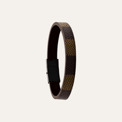 Bracelet JOURDAN chicago en cuir Bracelets Jourdan Brun