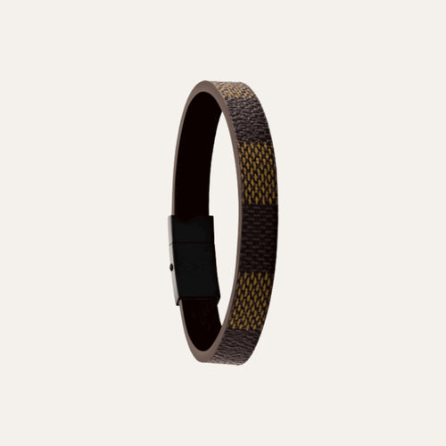 Bracelet JOURDAN chicago en cuir Bracelets Jourdan Brun