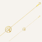 Bracelet Leurelor Or 9K Arbre de vie Bracelets Leurelor