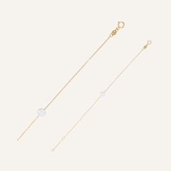 Bracelet Leurelor Or Jaune 18K Perle d'Eau Douce Bracelets Leurelor