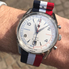 Coffret Montre Homme LIP Courage Caoutchouc Interchangeable 670011 Homme LIP