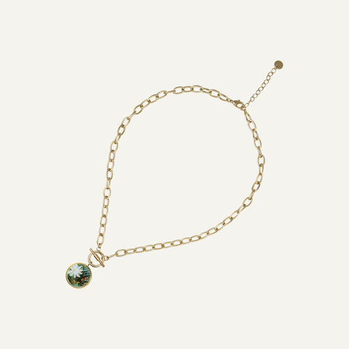 Collier Femme Maille Forçat Edelweiss Louise's Garden Collier Leurelor