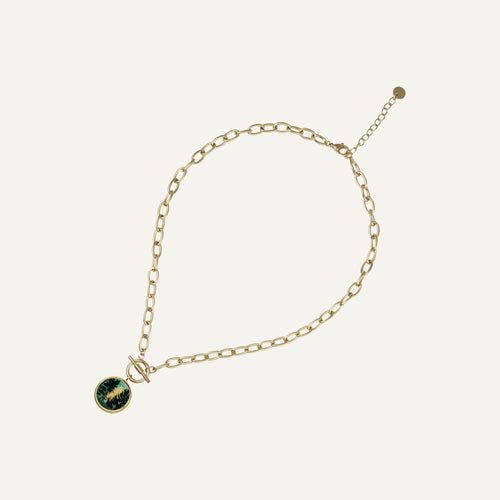 Collier Femme Maille Forçat Forêt Enchantée Louise's Garden Collier Leurelor