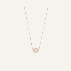 Collier Leurelor 18K Or Perle d'Eau Douce Bague Leurelor 48