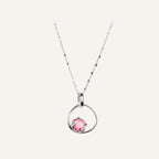 Collier Marazzini Mini Musa Rose et Argent Collier Marazzini