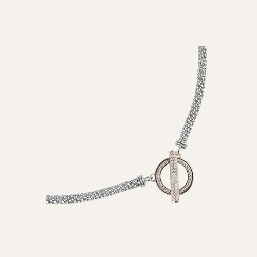 Collier UNA STORIA Florencia en Argent oxyde de zirconium Colliers Una Storia