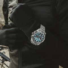 Festina F20724 6 Montre Homme Chronographe Quartz Cadran Turquoise Bracelet Acier Inoxydable Style Sportif Performance et Élégance Quotidienne Homme FESTINA
