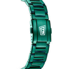 Festina F20730/1 Montre Homme Chronographe Quartz Édition Spéciale Bracelet Acier Vert Étanche 20 ATM Précision Élégance Sportive Homme FESTINA