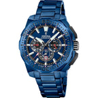 Festina F20729/1 Montre Homme Chronographe Quartz Édition Spéciale Bracelet Acier Bleu Étanche 20 ATM Précision Élégance Sportive