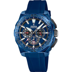Festina F20729/1 Montre Homme Chronographe Quartz Édition Spéciale Bracelet Acier Bleu Étanche 20 ATM Précision Élégance Sportive