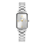 Pierre Lannier 005P621 Montre Femme Ariane Bracelet Acier Argenté – Cadran Rectangulaire Argent, Élégance Intemporelle & Précision Quartz