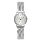 Pierre Lannier 020L621 Montre Femme Pya Bracelet Milanais Acier Argenté – Cadran Gris Soleil, Mouvement Quartz & Élégance Intemporelle