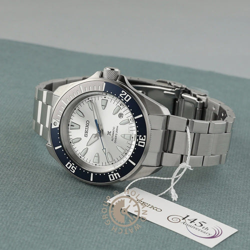 Seiko HBB001K1 Montre Homme Prospex Samurai 145e Anniversaire Automatique de Plongée – Édition Limitée en Acier Inoxydable avec Étanchéité 200M et Mouvement Automatique de Précision