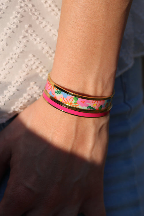 Manchette Femme LOUISE'S GARDEN Bohème 12mm Bracelet Louise's Garden