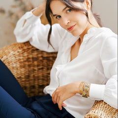 Manchette Femme LOUISE'S GARDEN Déliciosa 22mm Bracelet Louise's Garden