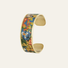 Manchette LOUISE'S GARDEN Warhol en Acier Bracelets Louise's Garden