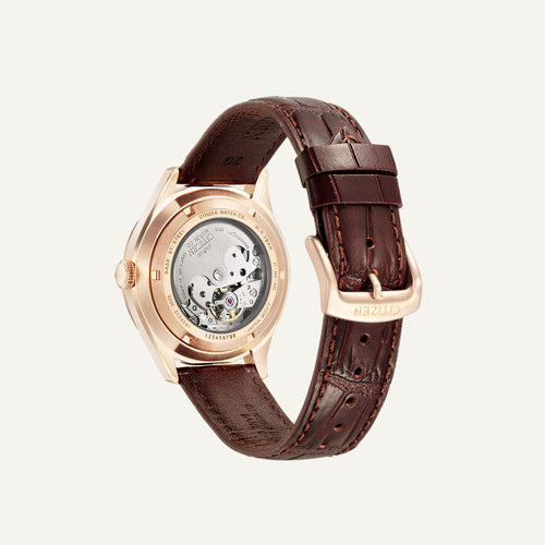 Montre CITIZEN Homme Automatic NH8393-05AE en Cuir Montres Citizen