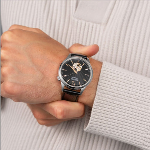 Montre CITIZEN Homme Automatic NH9131-14E en Cuir Montres Citizen