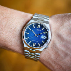 Montre CITIZEN Homme Tsuyosa Automatique NJ0151-88L en Acier Montres Citizen