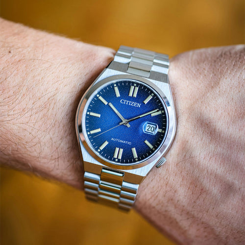 Montre CITIZEN Homme Tsuyosa Automatique NJ0151-88L en Acier Montres Citizen