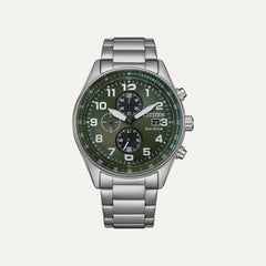 Montre Citizen Homme Urban Chronograph CA0770-72X Acier Quartz Solaire Montres Citizen